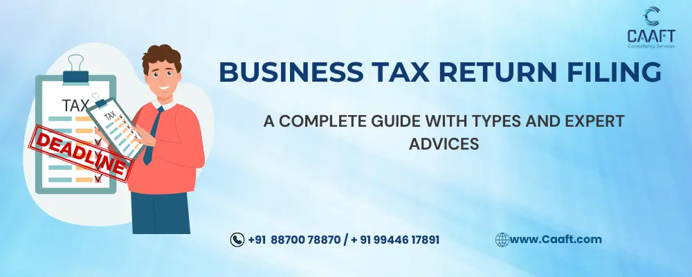 Business tax return filing