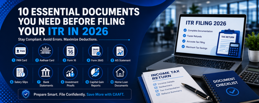 Top 10 tax filing documents