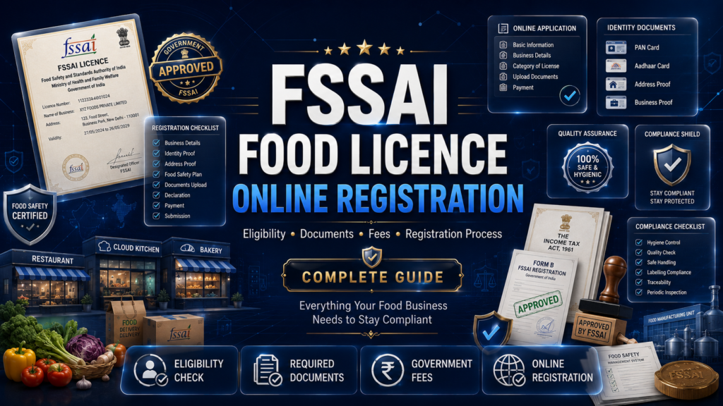 FSSAI licence online registration
